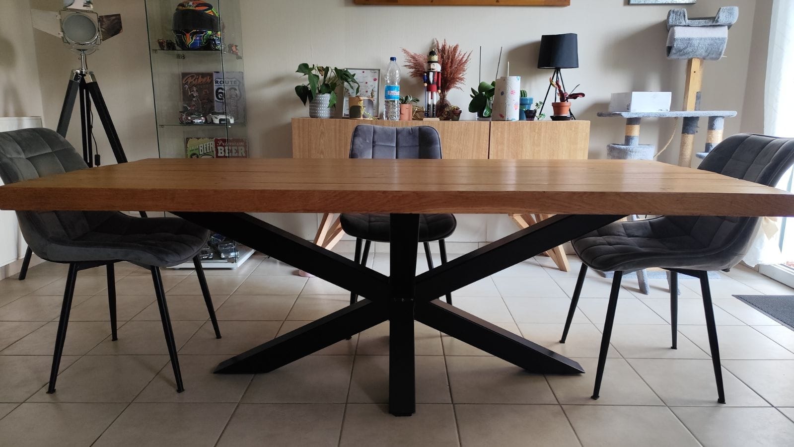 table et piètements de table