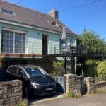 Terrasse sur poteaux