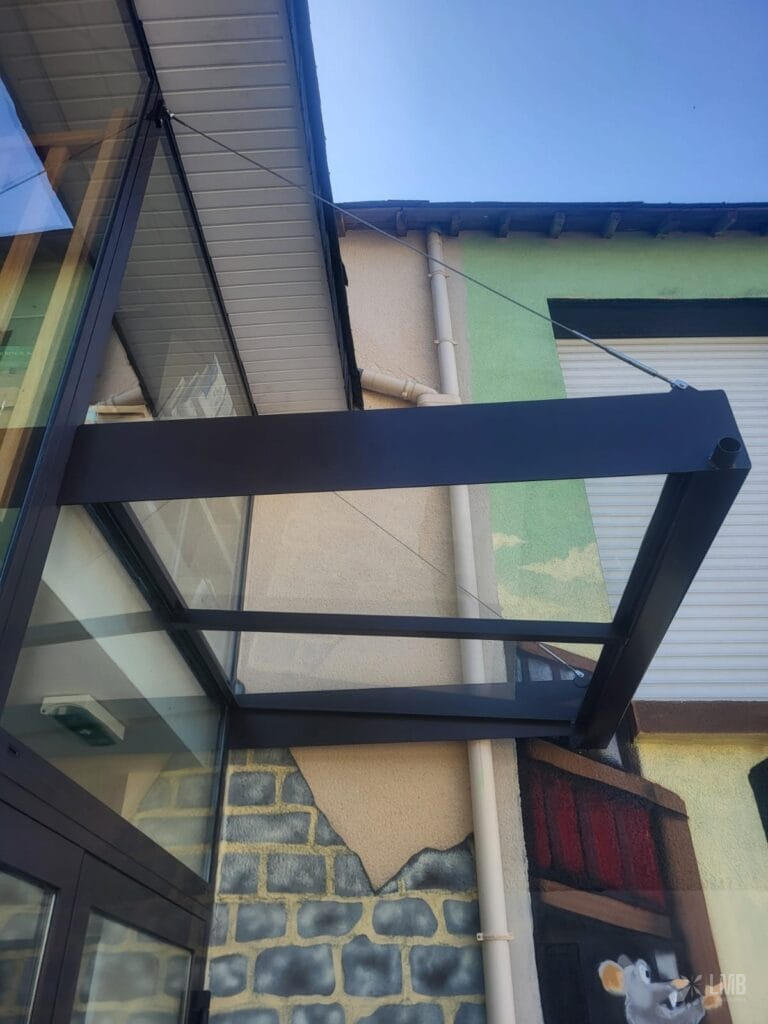 Marquise verre