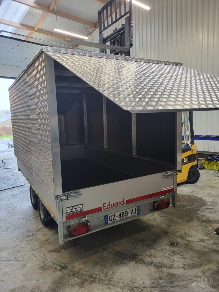 Hard Top leger en tole aluminium larmee